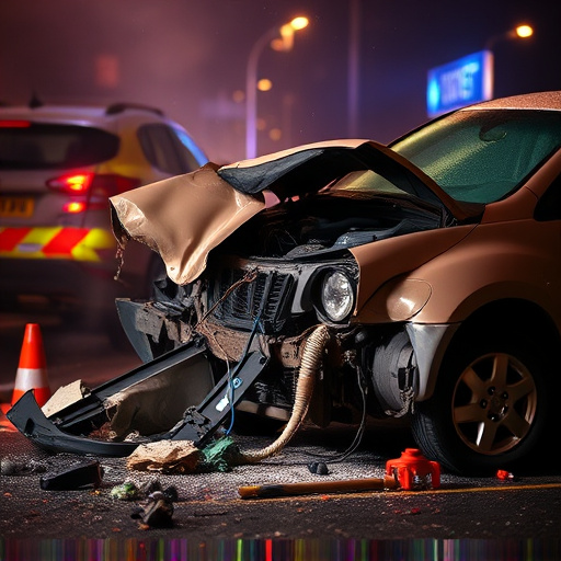 car crash damage