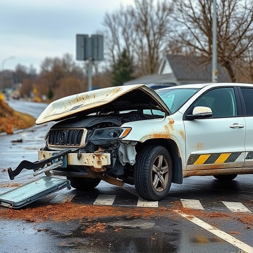 car crash damage