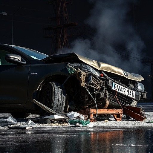 car crash damage
