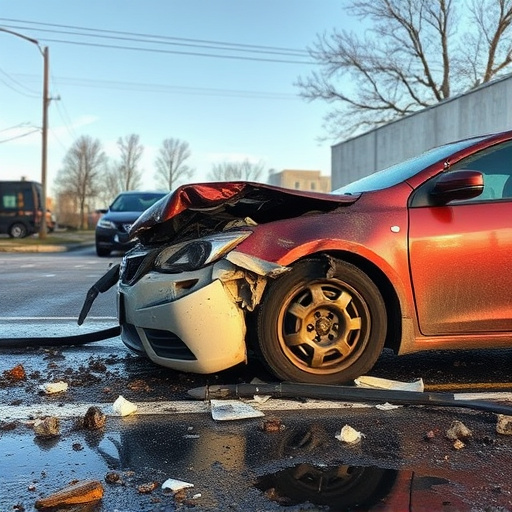 car crash damage