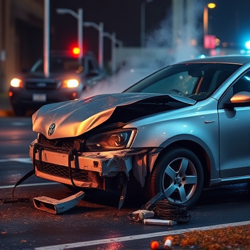 car crash damage