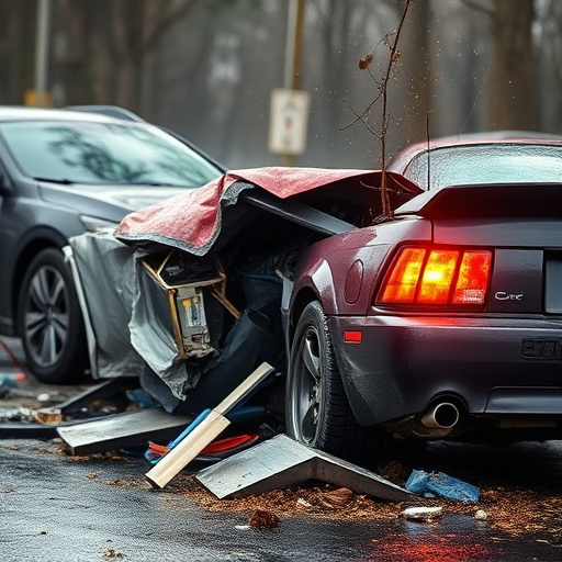 car crash damage