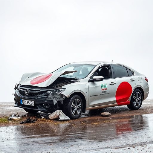 car crash damage