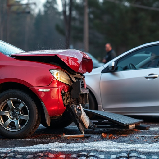 car crash damage