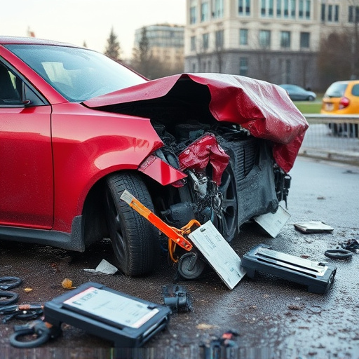 car crash damage