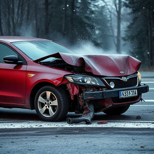 car crash damage