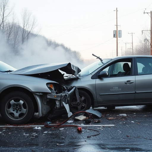 car crash damage