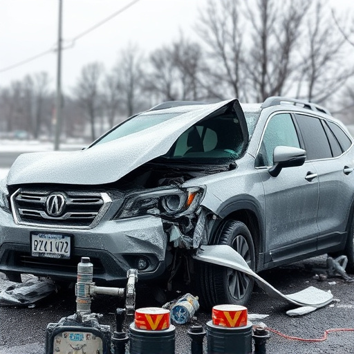car crash damage