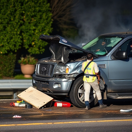 car crash damage