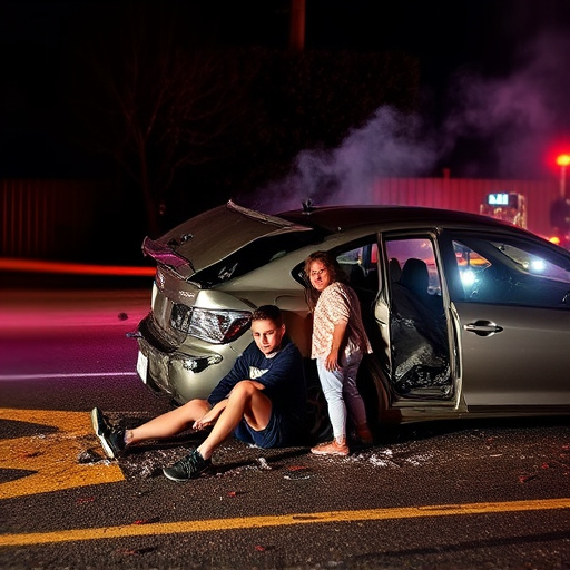 car crash damage