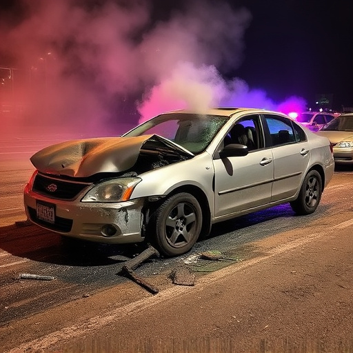 car crash damage