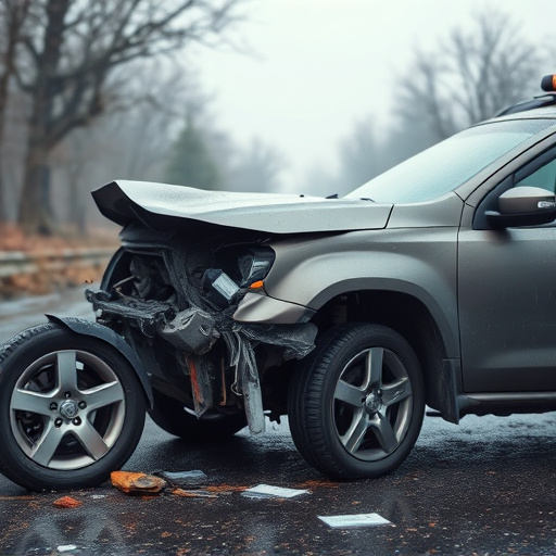 car crash damage