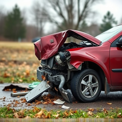 car crash damage