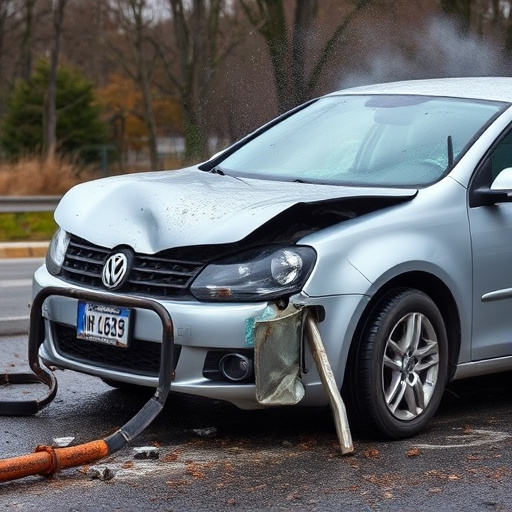 car crash damage