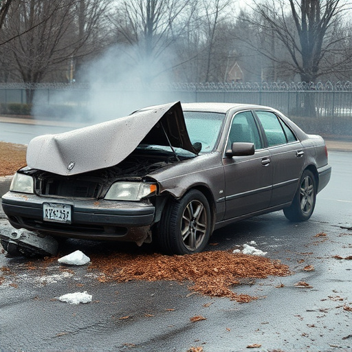 car crash damage