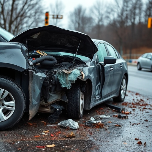 car crash damage