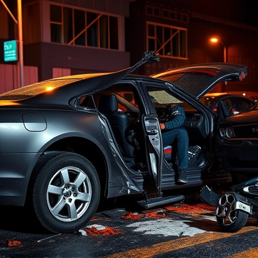 car crash damage