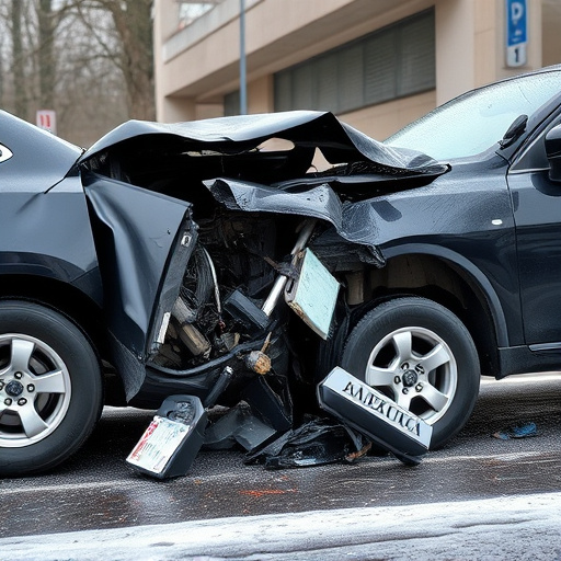 car crash damage