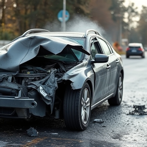 car crash damage
