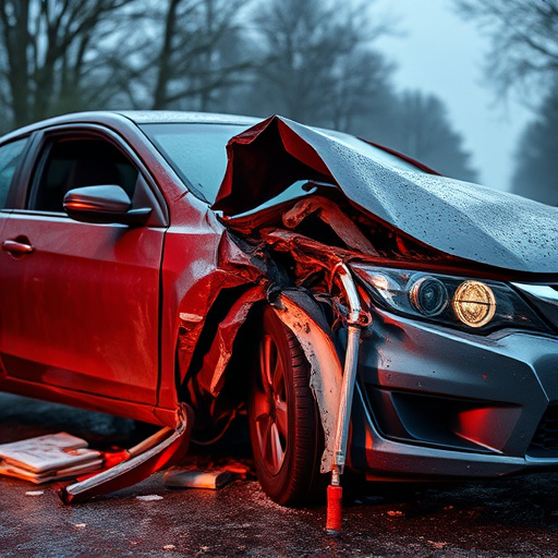 car crash damage