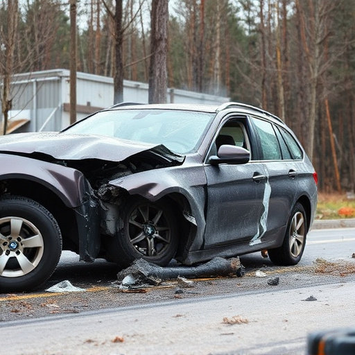 car crash damage