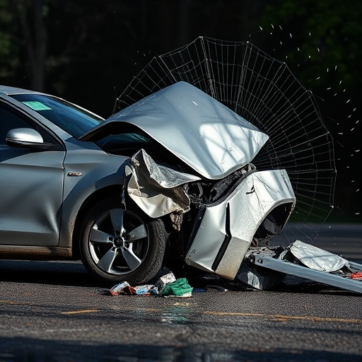 car crash damage