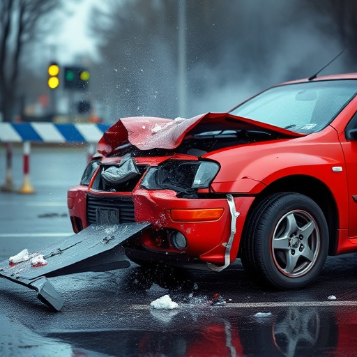 car crash damage
