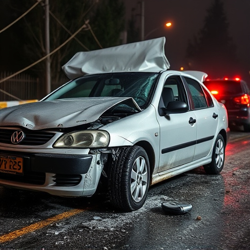 car crash damage