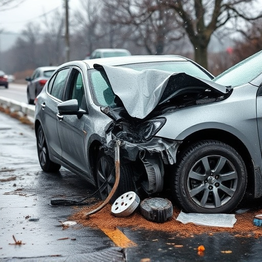 car crash damage
