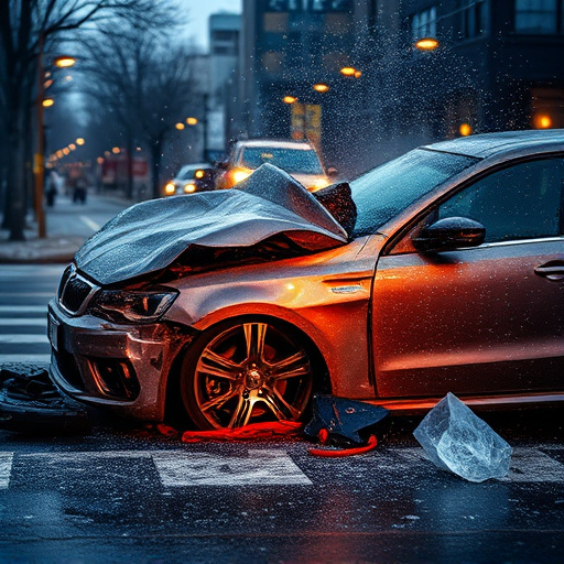 car crash damage