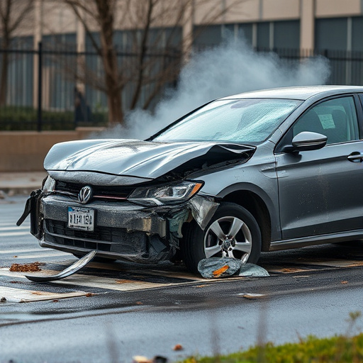 car crash damage