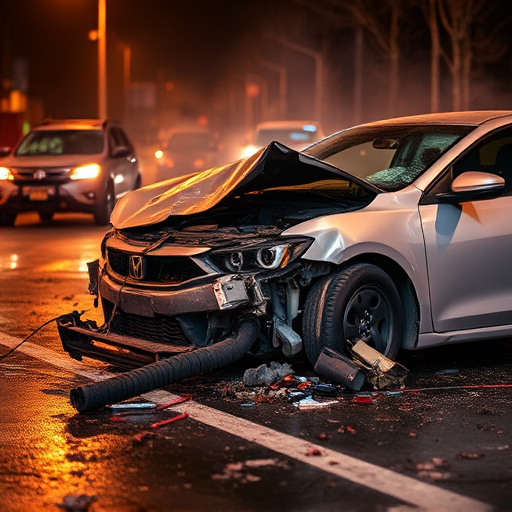 car crash damage