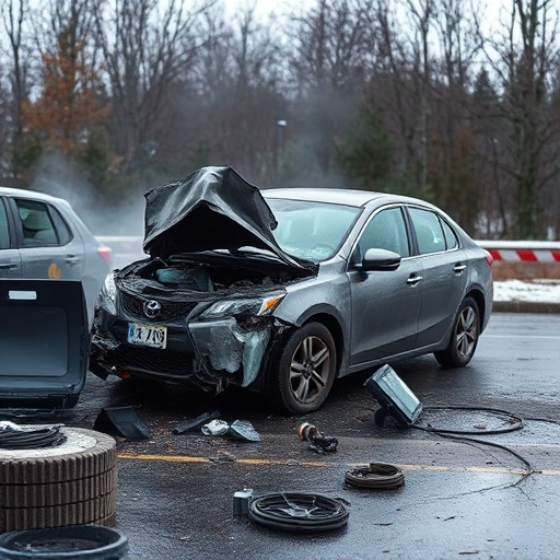 car crash damage