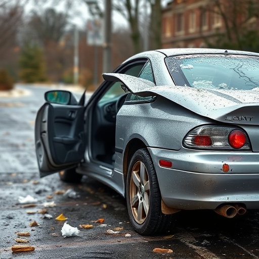 car crash damage