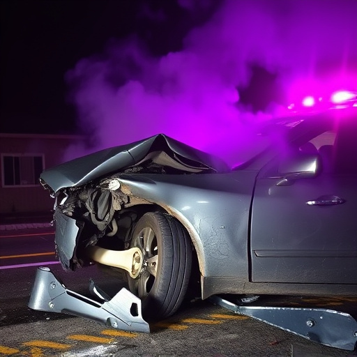 car crash damage