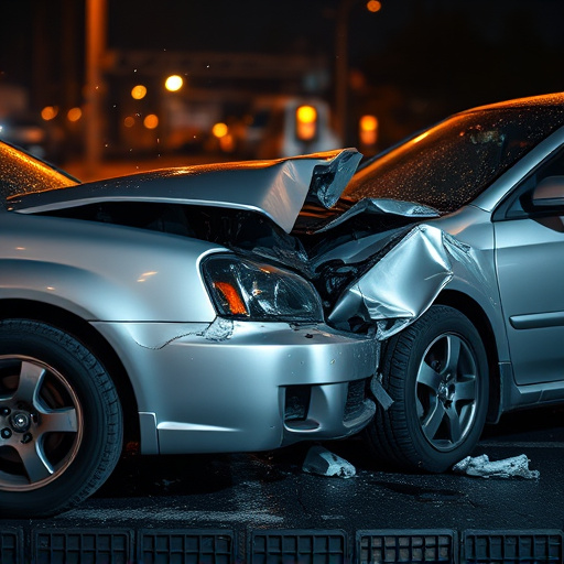 car crash damage