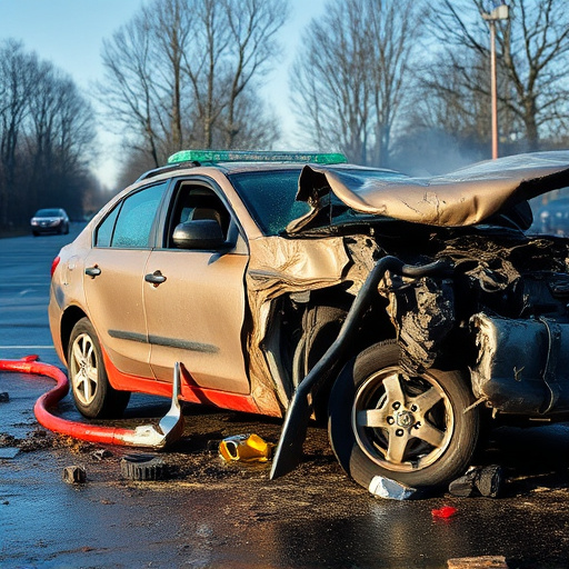 car crash damage