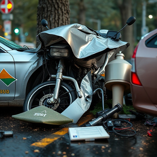 car crash damage