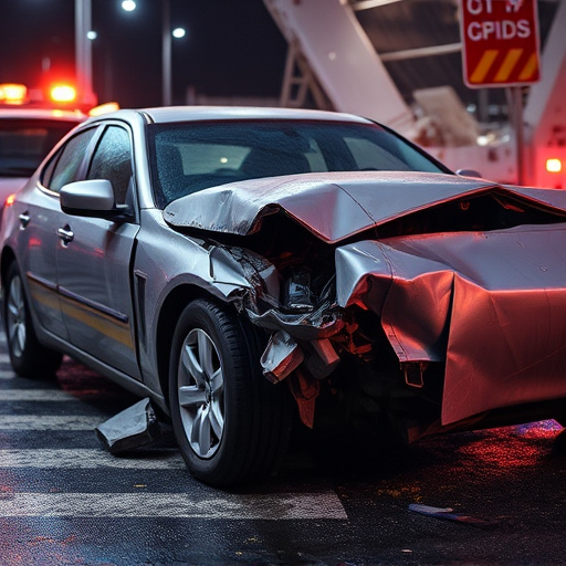 car crash damage