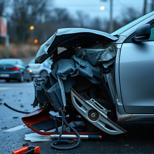 car crash damage