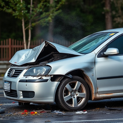 car crash damage