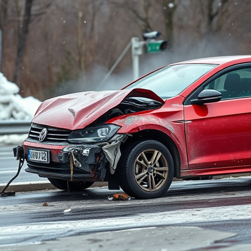 car crash damage