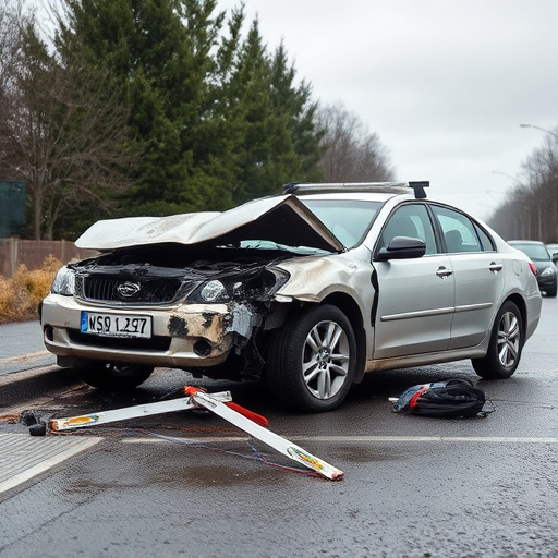 car crash damage