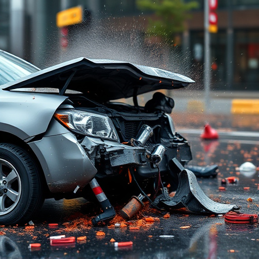 car crash damage