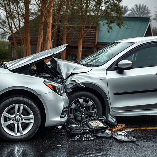 car crash damage