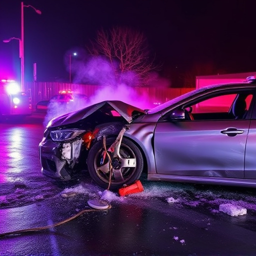 car crash damage