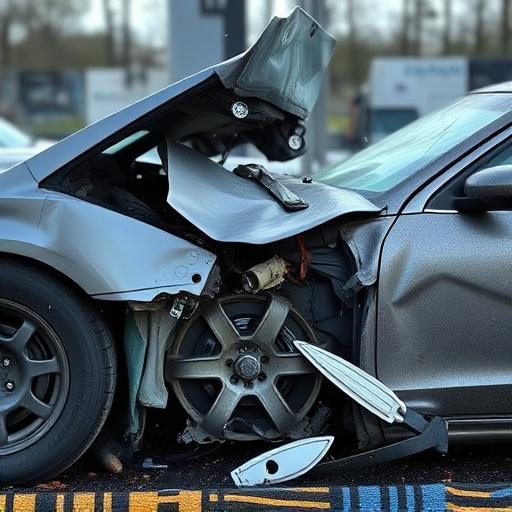car crash damage