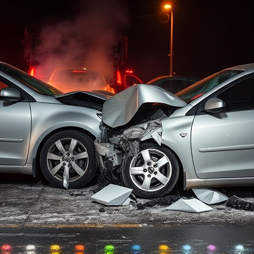 car crash damage
