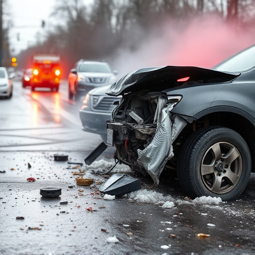 car crash damage