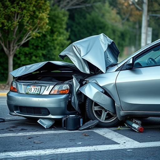 car crash damage